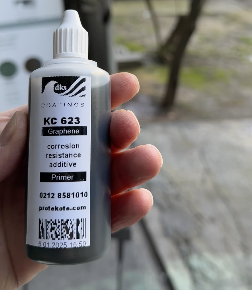 KC 623 Korozyon Önleyici Grafen Katkı 100 ml - Görsel 7