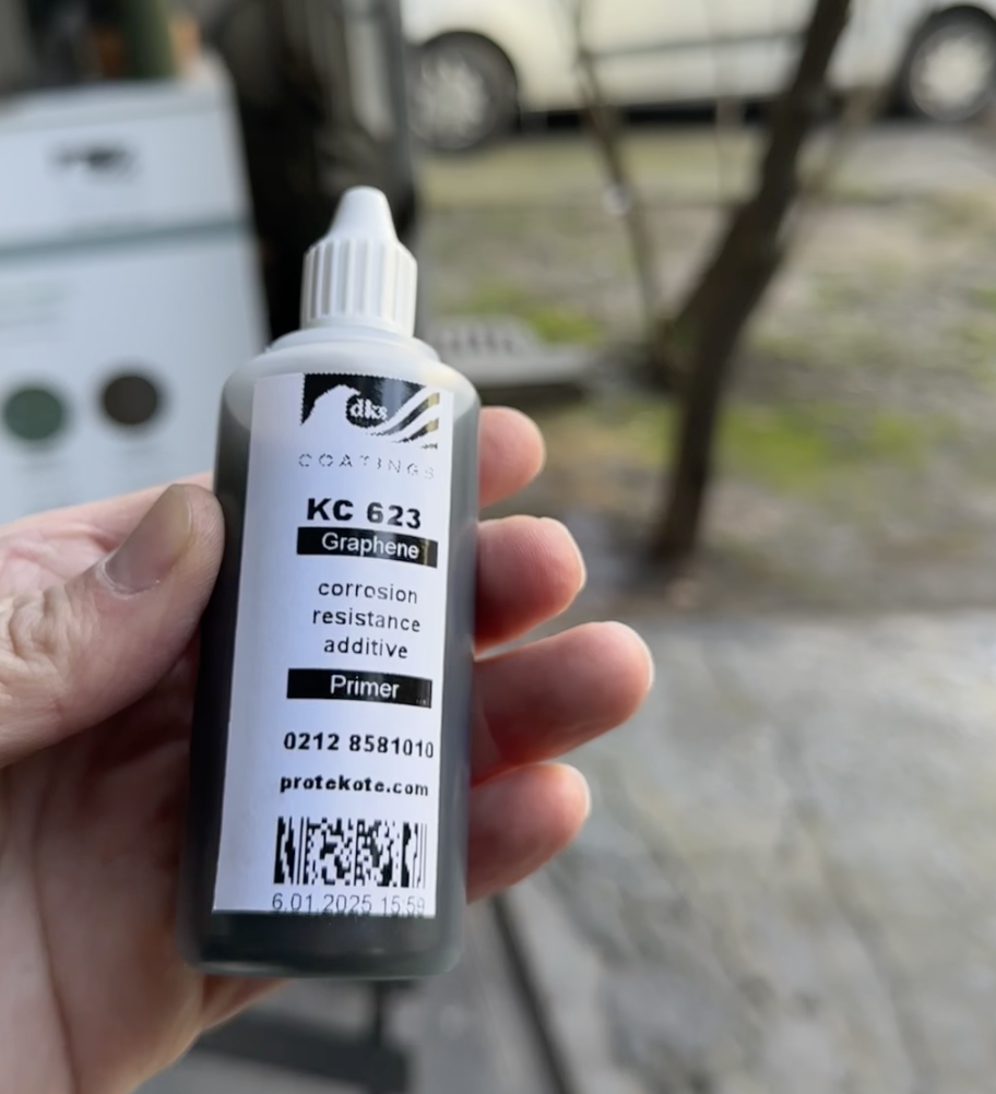 KC 623 Korozyon Önleyici Grafen Katkı 100 ml - Görsel 5