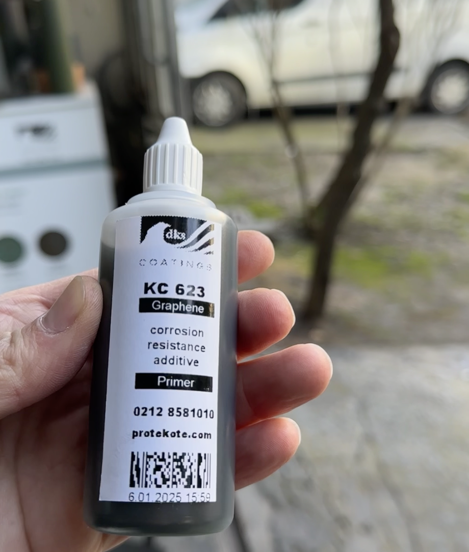 KC 623 Korozyon Önleyici Grafen Katkı 100 ml - Görsel 4