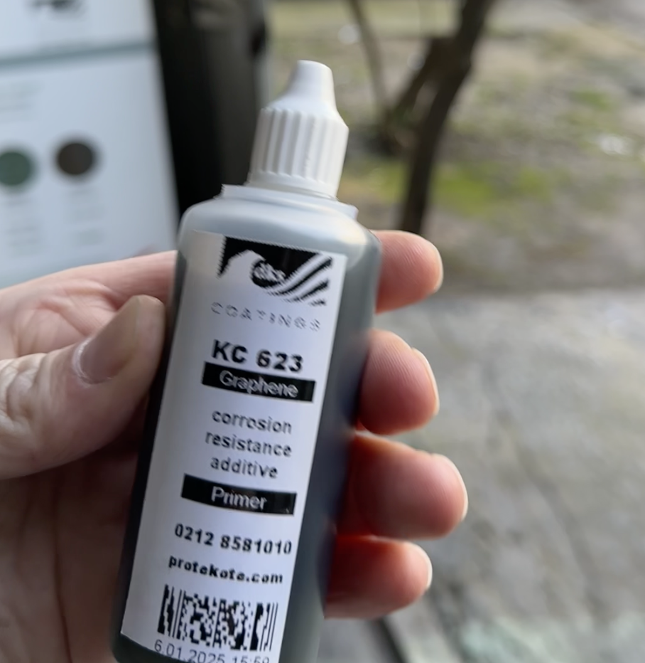 KC 623 Korozyon Önleyici Grafen Katkı 100 ml - Görsel 3